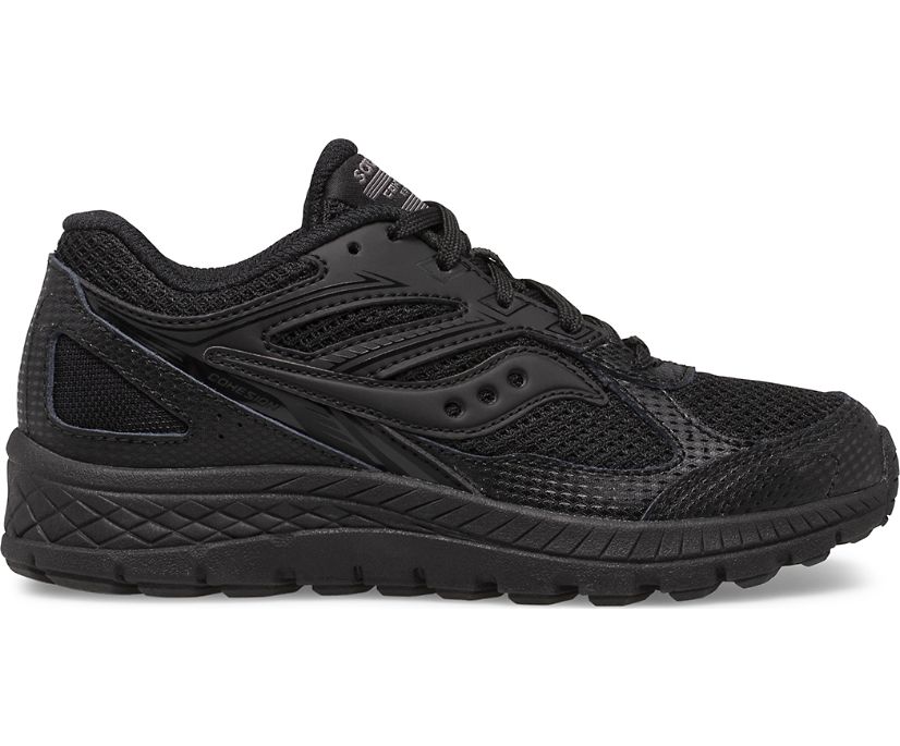 Saucony Cohesion 14 Lace Kids' Sneakers Black | AU 842PJJQ